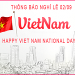 CKJVN NOTICE ABOUT: VIETNAM NATIONAL DAY HOLIDAY (SEPTEMBER 2ND, 2023)