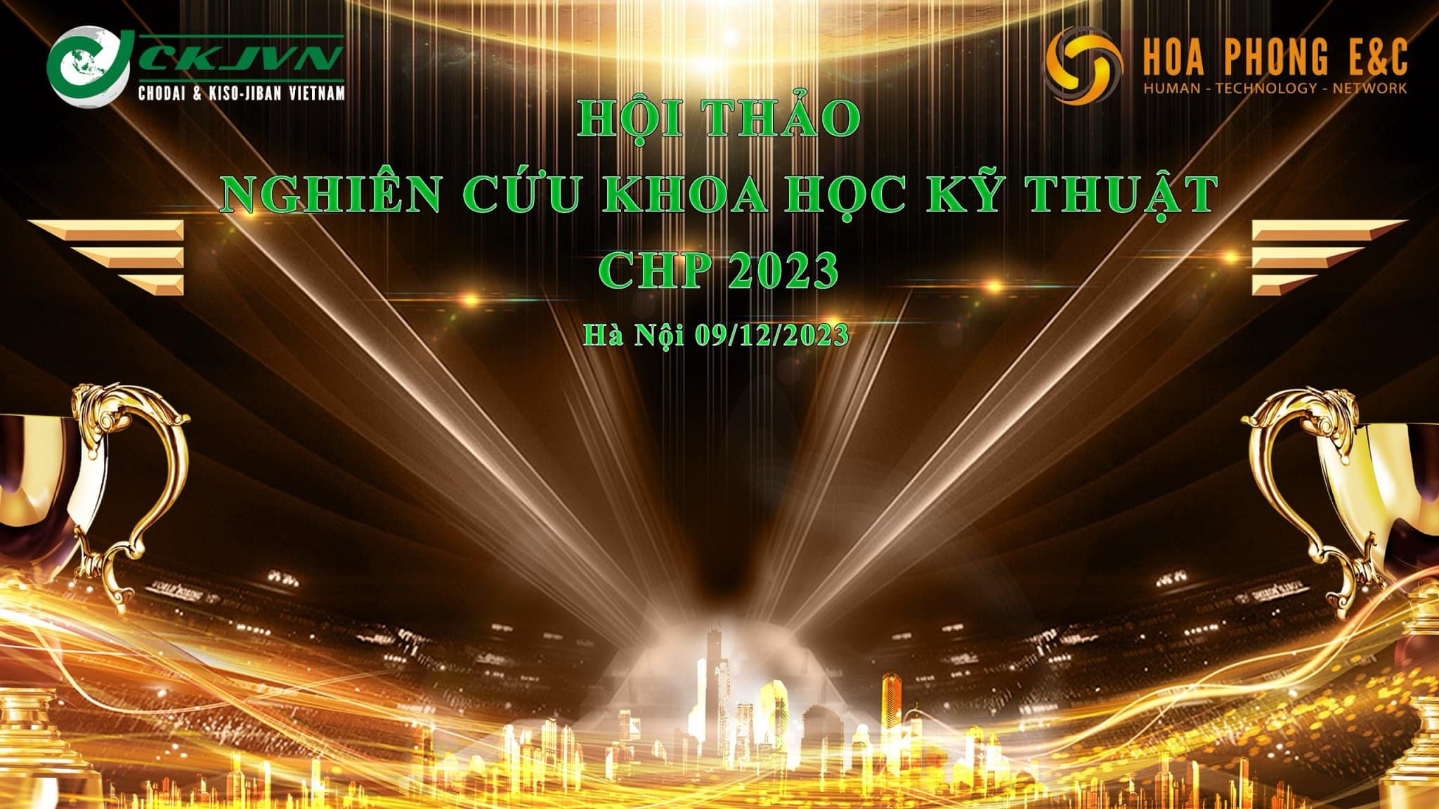 CKJVN & HPEC ĐỒNG TỔ CHỨC NGÀY HỘI THẢO NGHIÊN CỨU KHOA HỌC KỸ THUẬT CHP 2023