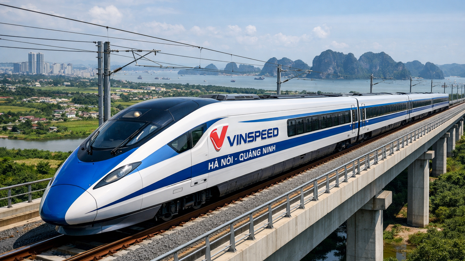 ĐƯỜNG SẮT CAO TỐC HÀ NỘI - QUẢNG NINH