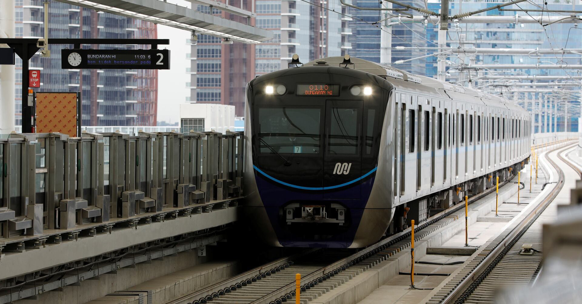 DỰ ÁN HỆ THỐNG ĐƯỜNG SẮT ĐÔ THỊ JAKARTA - INDONESIA