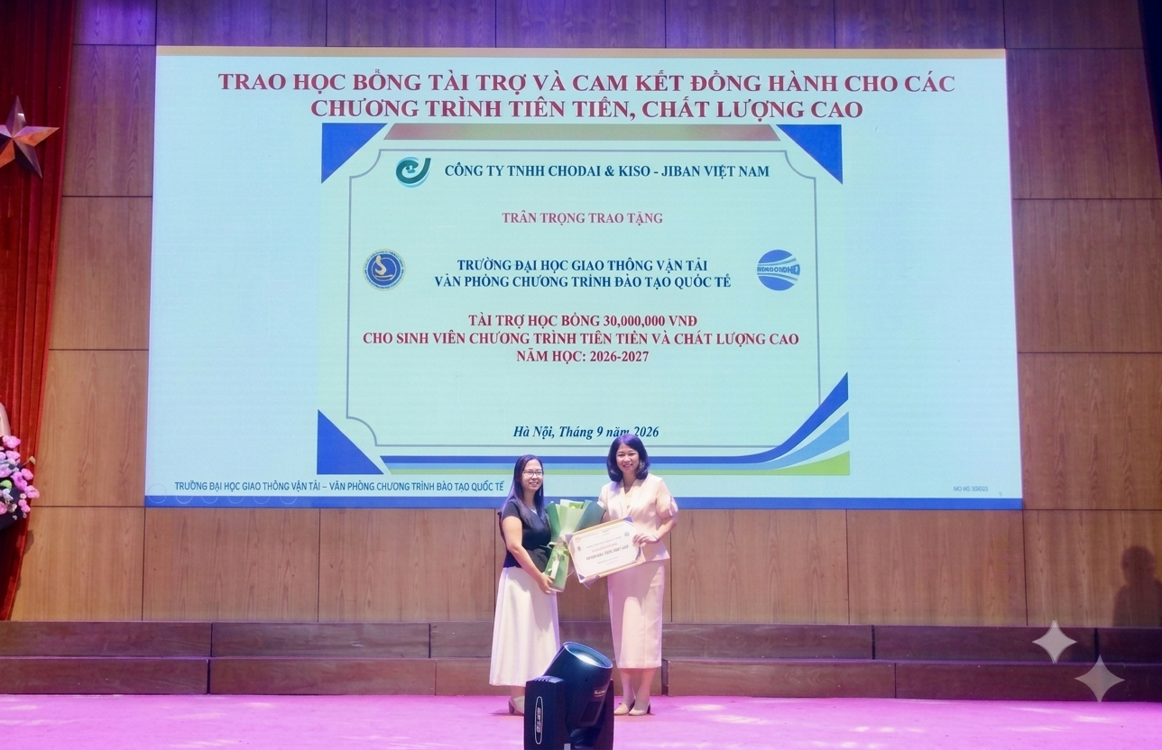 CHODAI & KISO-JIBAN VIỆT NAM ĐỒNG HÀNH CÙNG TÂN SINH VIÊN INED KHÓA 67